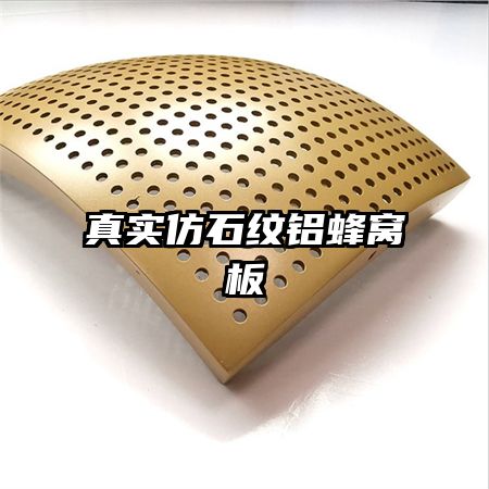 真實(shí)仿石紋鋁蜂窩板